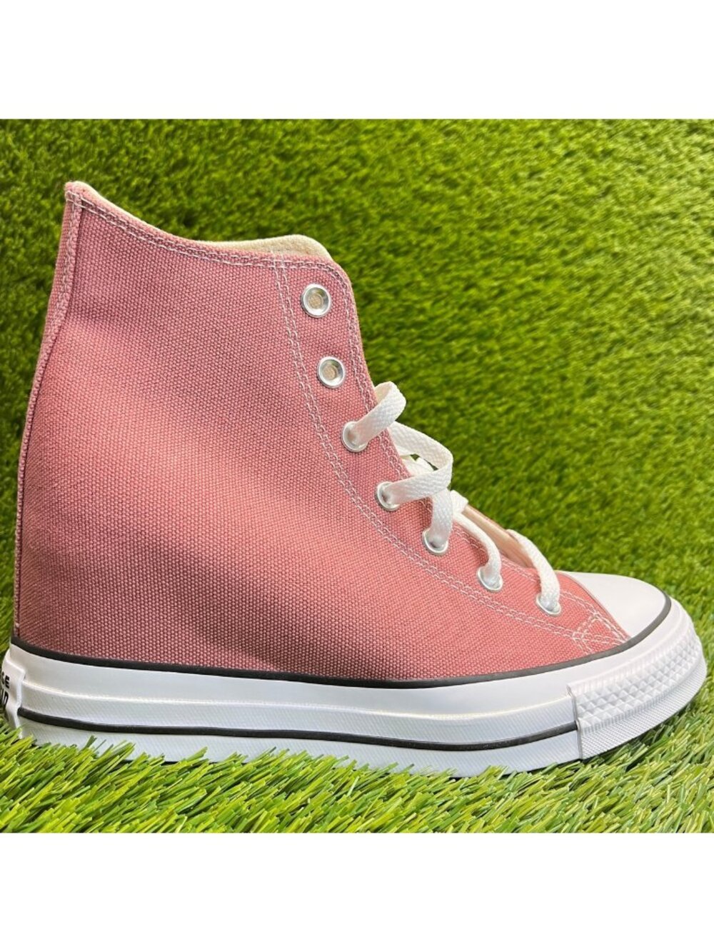 Converse CTAS Wedge Platform High Womens Size 9.5 Pink Athletic Shoes Sneakers